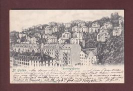 ST. GALLEN - Rosenberg-Quartier - 1902