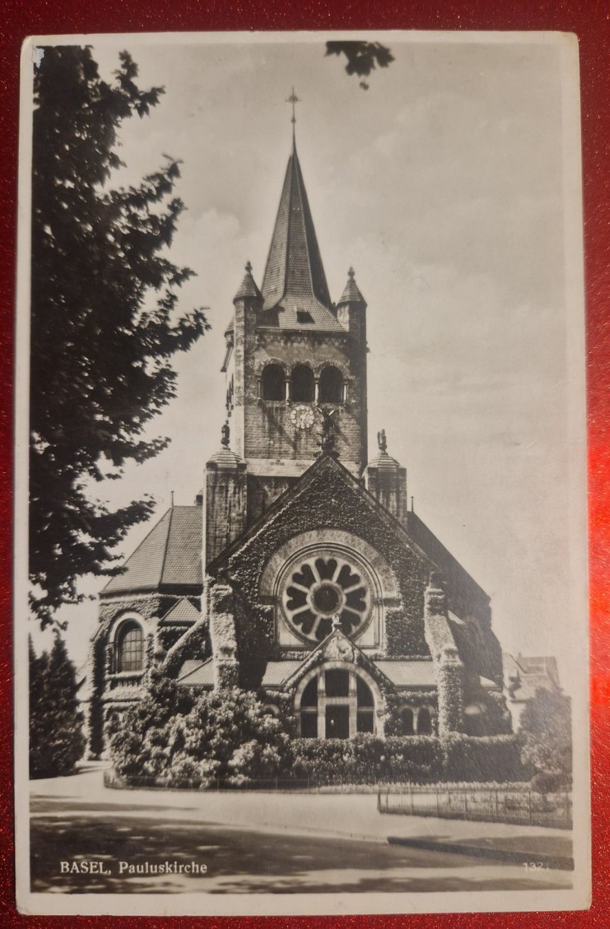 Cartoline postali: Pauluskirche Basel, top – Nuovo (secondo la descrizione) da Melchnau venduto da Fishel