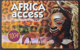 Taxcard Phonecard - AFRICA access 10.- - CH