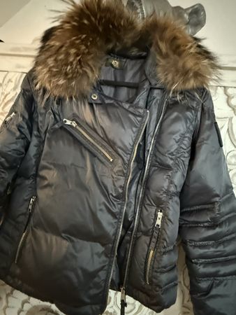 Iceberg Daunenjacke mit Echtpelz, Top Zustand!