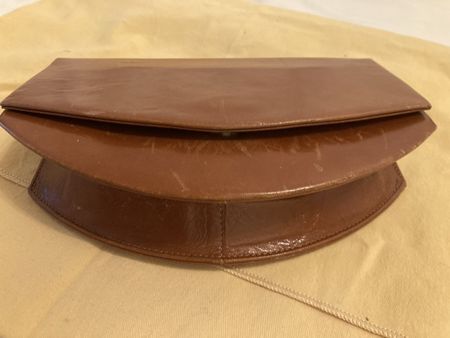 Bally Vintage Ledertasche, Clutch, Top Zustand! Leder Cognac