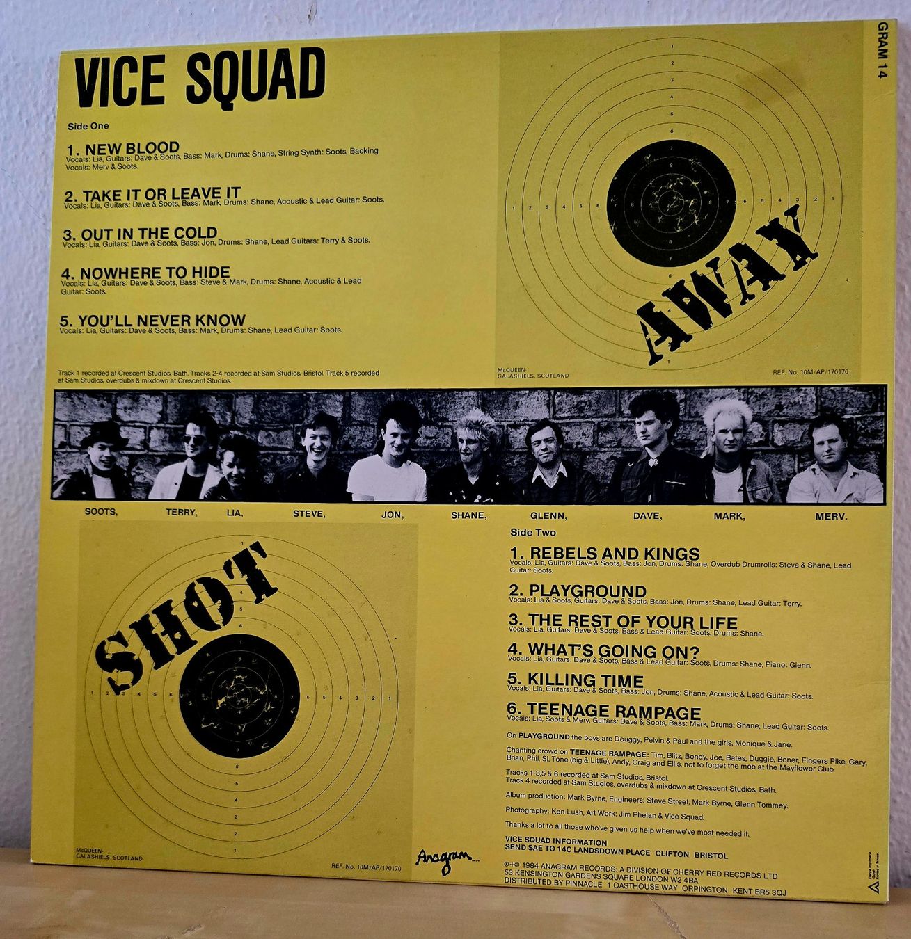 Schallplatten: Vice Squad - Shot Away LP – Gebraucht aus Lugano von mdal 1