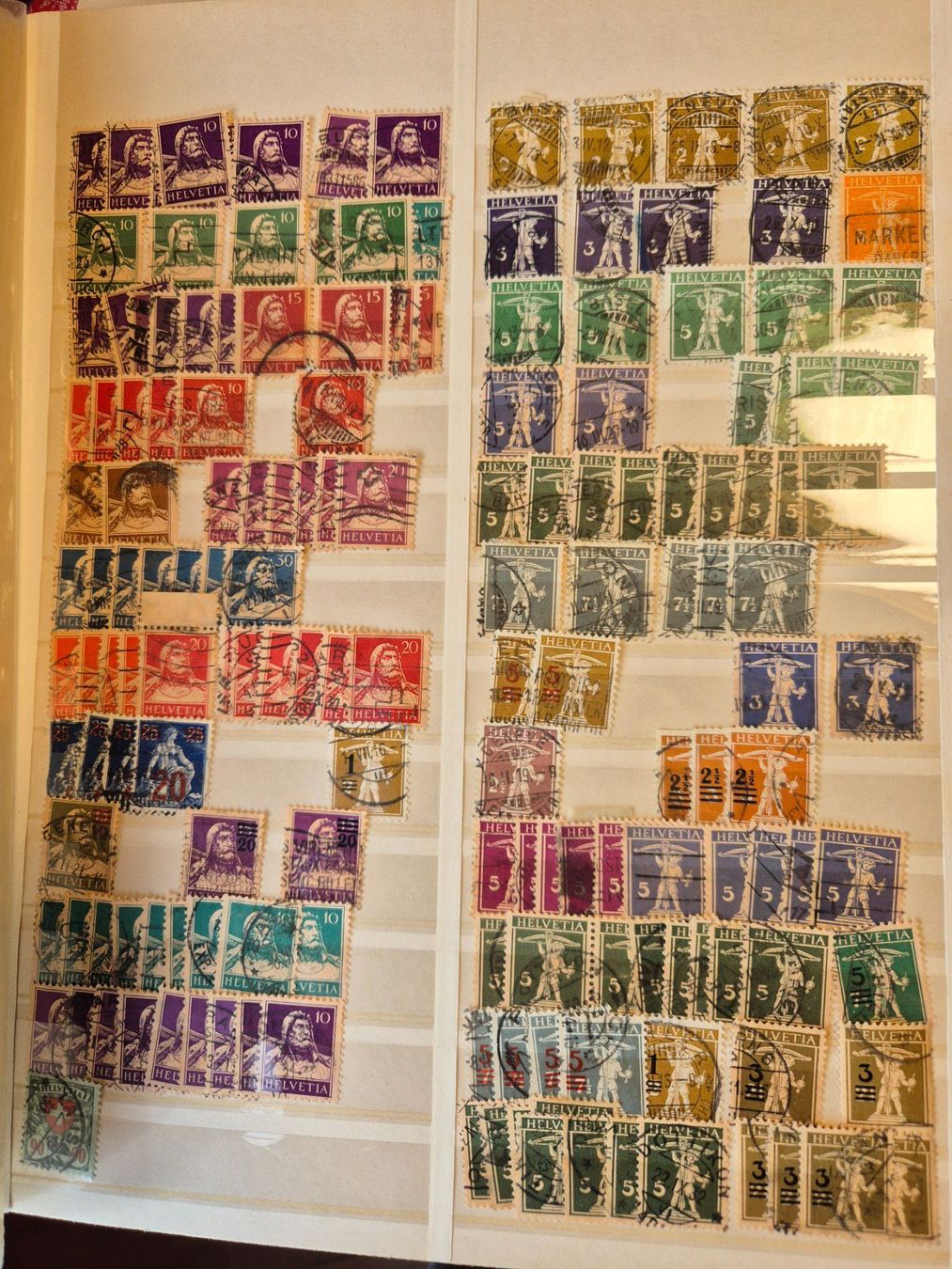 Tous les timbres: Alte Schweiz Sammlung ab 1.- – D'occasion à Uznach par Fireblade7 3