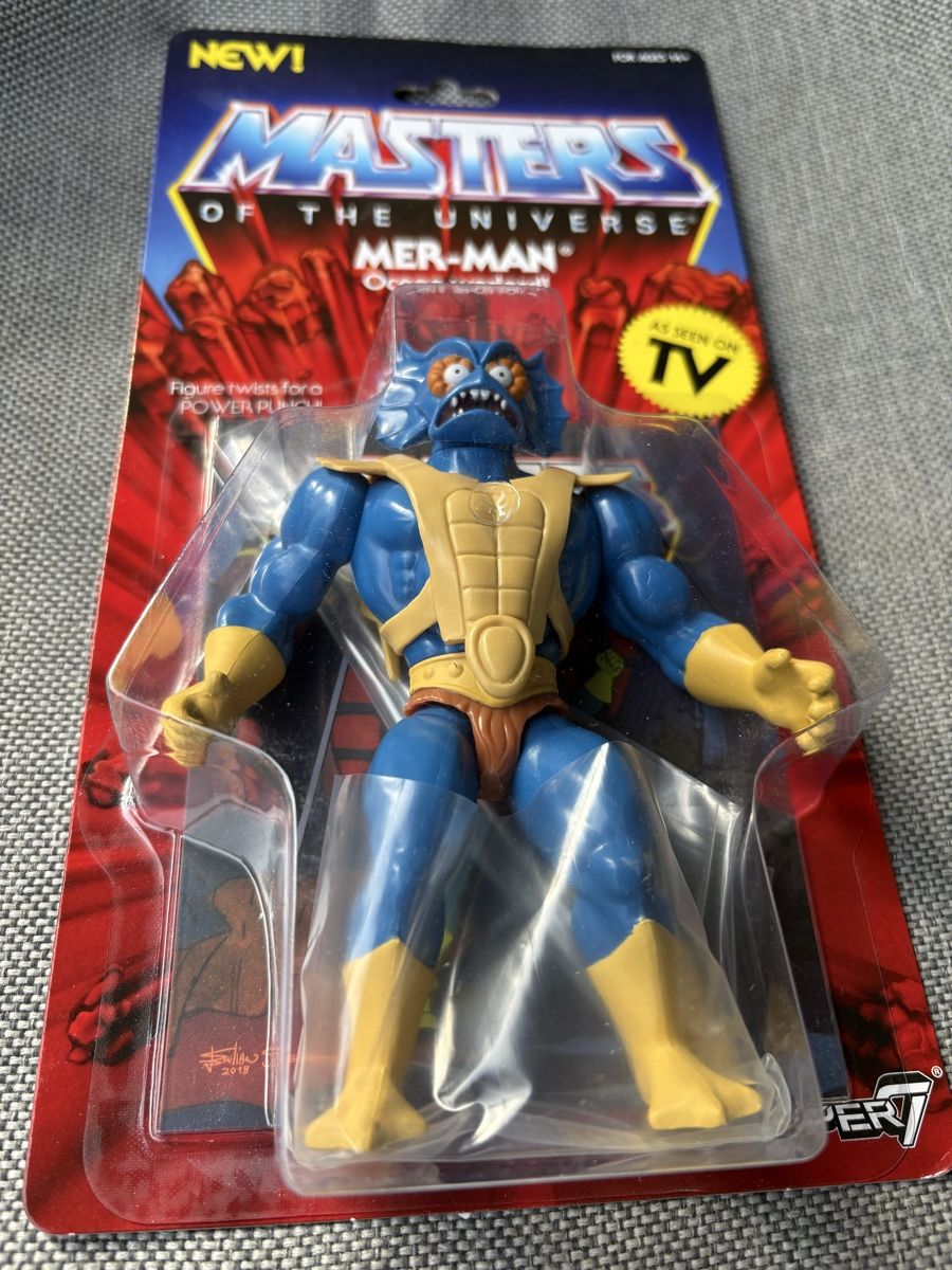 Masters of the Universe Statuette: MOTU mer man SUPER7 ovp – Nuovo e nell'imballaggio originale da Herzogenbuchsee venduto da warrior77 1