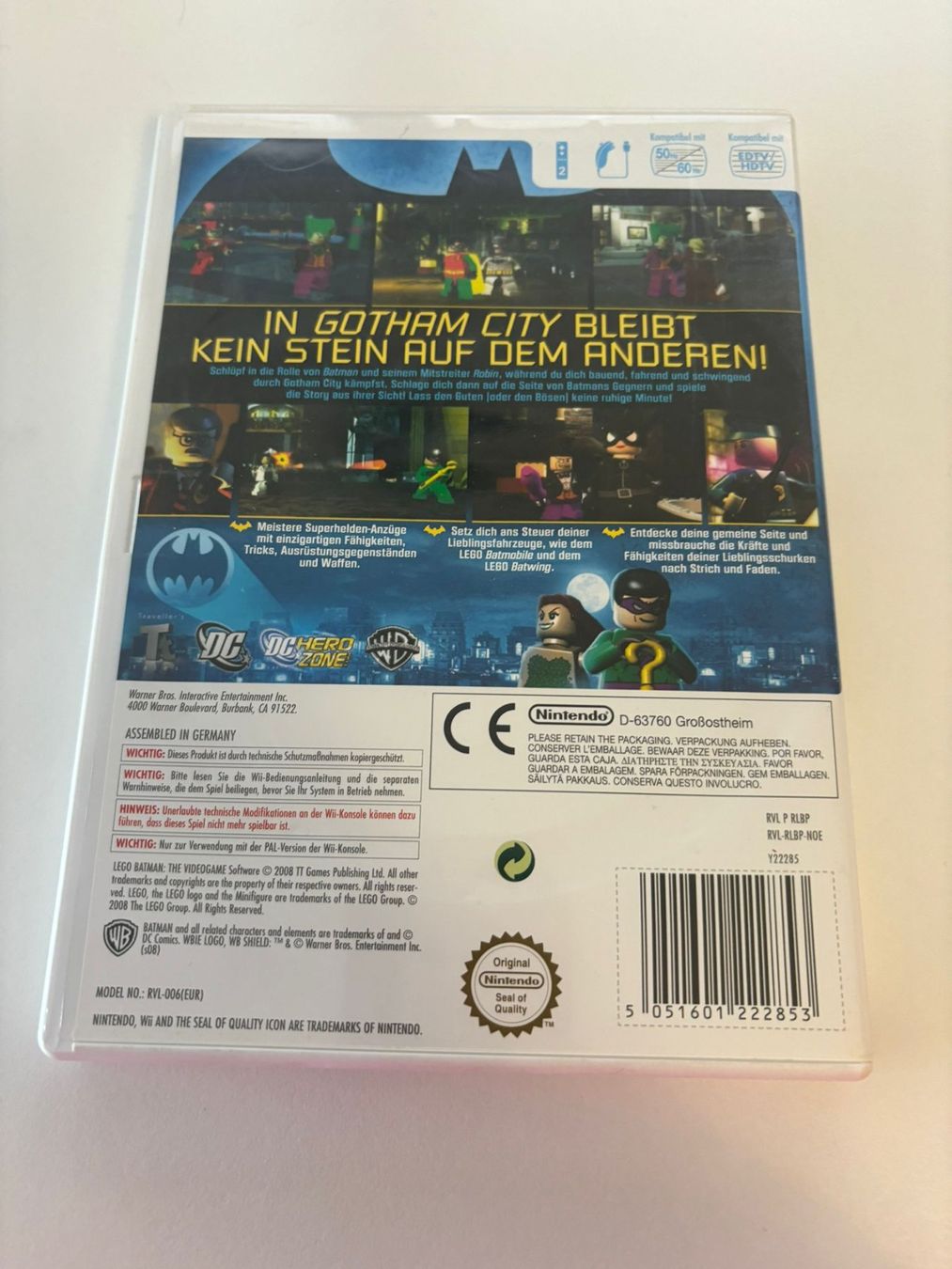 Giochi: Batman - Das Videospiel (Wii) – Usato da Herisau venduto da Seyashop1 2