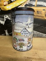 Blechdose Hermet SA Berne Wintermotiv Appenzeller