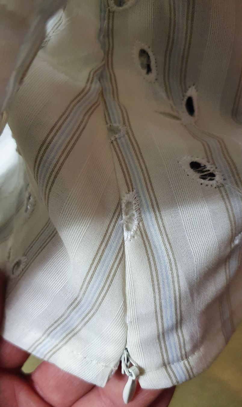 Camicette: Neu: "Wallmann" / edle Trachten Mieder-Bluse Gr. 40 / Creme – Nuovo (secondo la descrizione) da Muri AG venduto da Edlerweiss 8