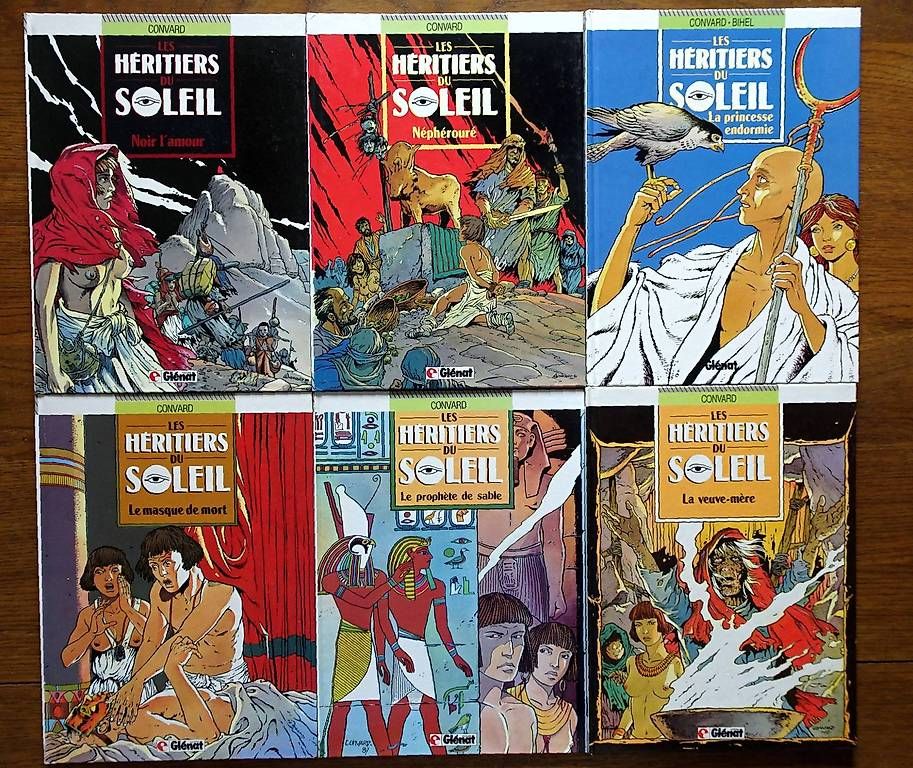 Fumetti: Série BD complète Les héritiers du soleil EO – Usato da Fontainemelon venduto da Phmichel 1