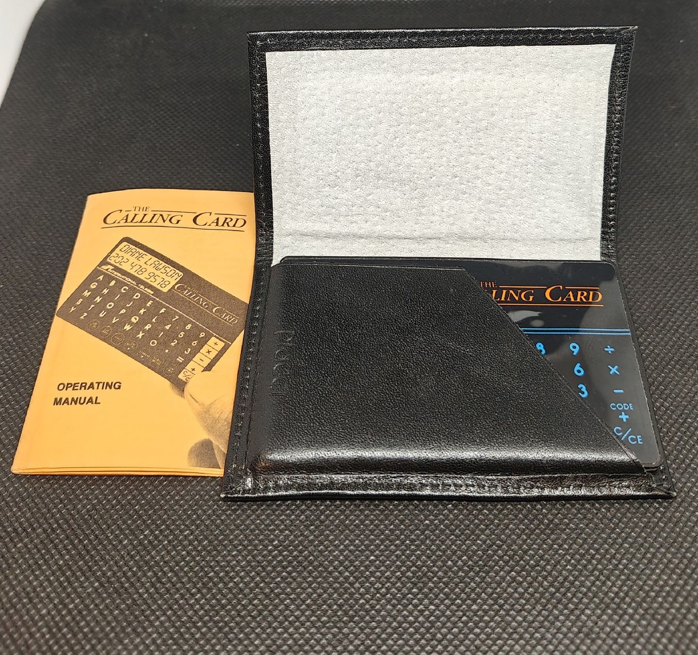 Calculatrices: The Calling Card Elektronischer Organizer 1986 – D'occasion à Wangen an der Aare par RetroKontor 1