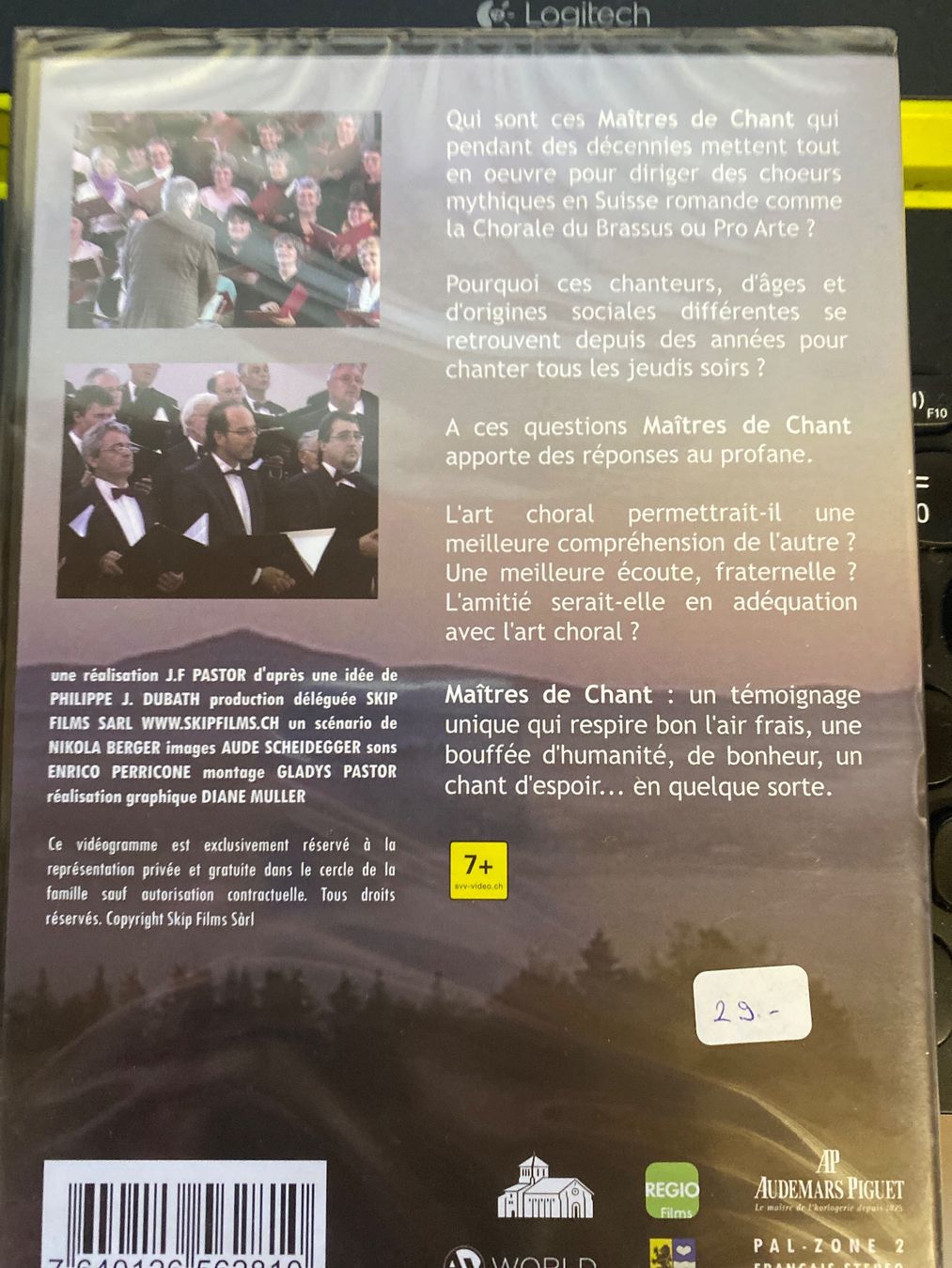 Tutti i DVDs: Maîtres de Chant - DVD Rare-Chorale de Brassus – Nuovo e nell'imballaggio originale da Le Brassus venduto da cinema13 1