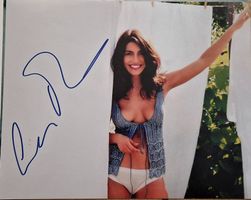 Autographe Caterina Murino Format A4 James Bond Casino Royal
