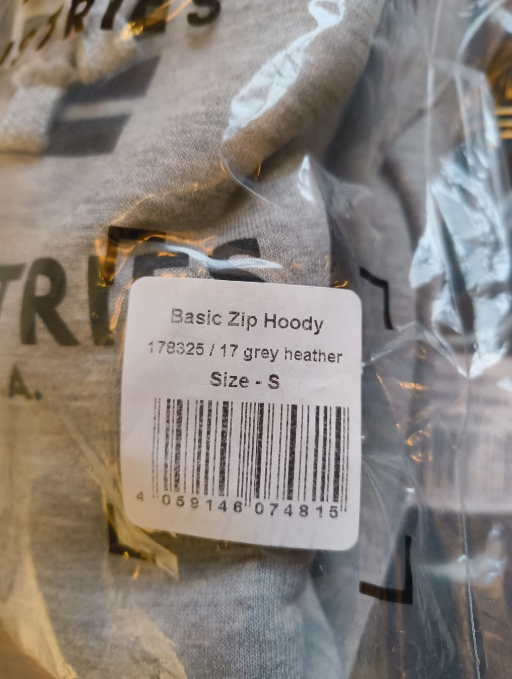 Alpha Industries Maglioni & Felpe: Alpha Industries Basic Zip Hoodie grau Grösse S neu – Nuovo e nell'imballaggio originale da Uitikon Waldegg venduto da PJLS1 3
