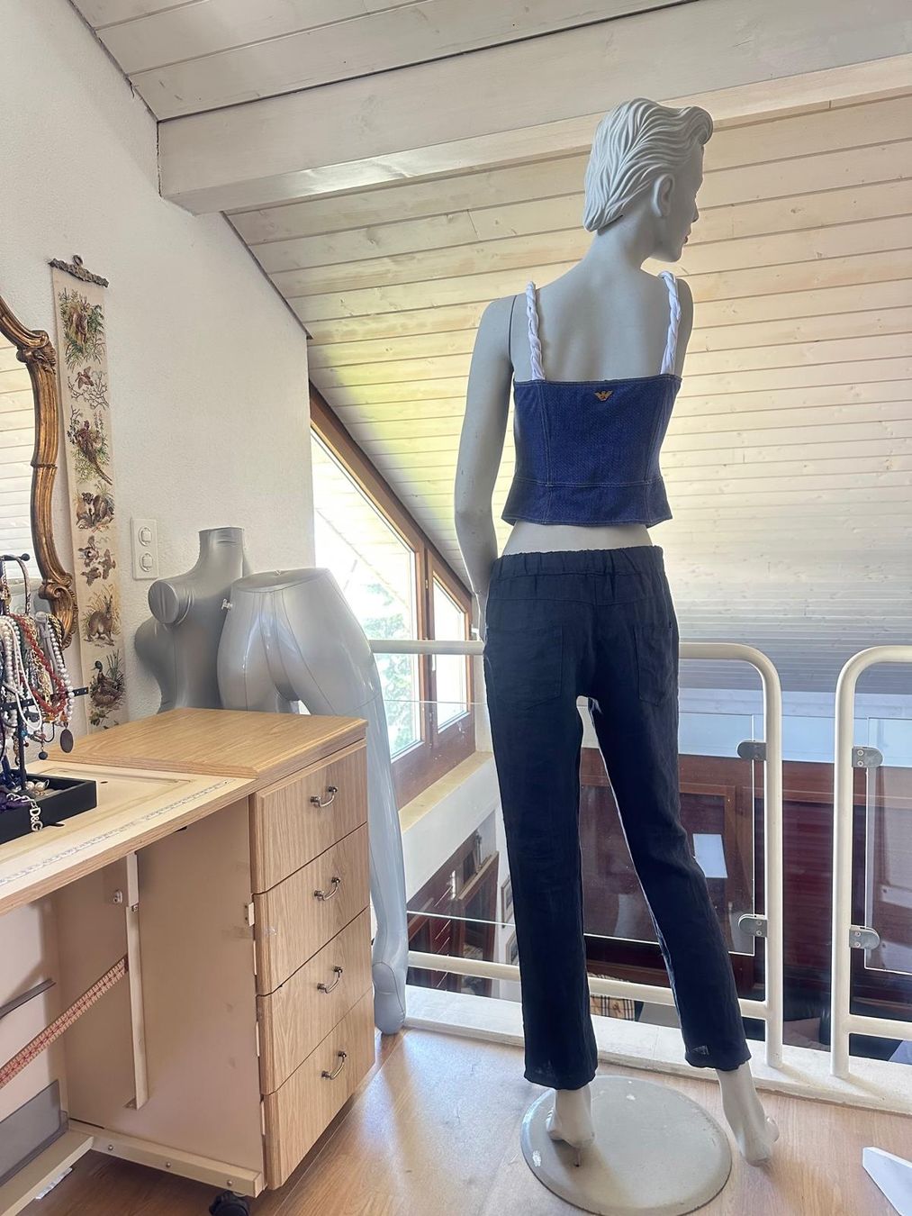 Pantalons: Leinenhose von ITALIAN STYLE – D'occasion à Neuhausen par Lechasseur 5