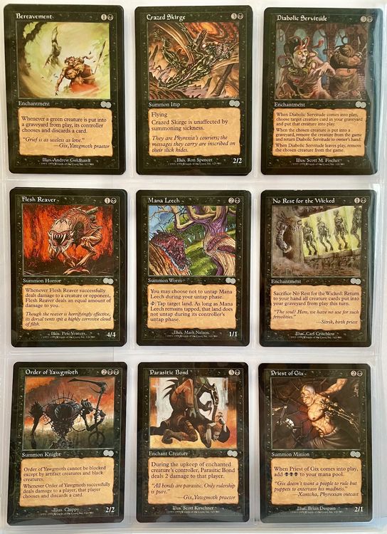Magic The Gathering - Urza’s Saga Uncommons schwarz 15 Stk. | Kaufen ...