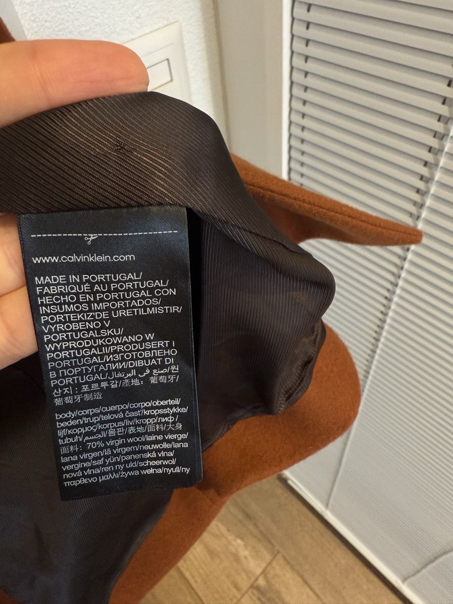 Calvin Klein Cappotti: Calvin Klein - Neuf - Wool & Cachemire – Nuovo (secondo la descrizione) da Frick venduto da aowoe 6