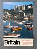 Original Vintage Poster - Hafen von Torquay / Devon