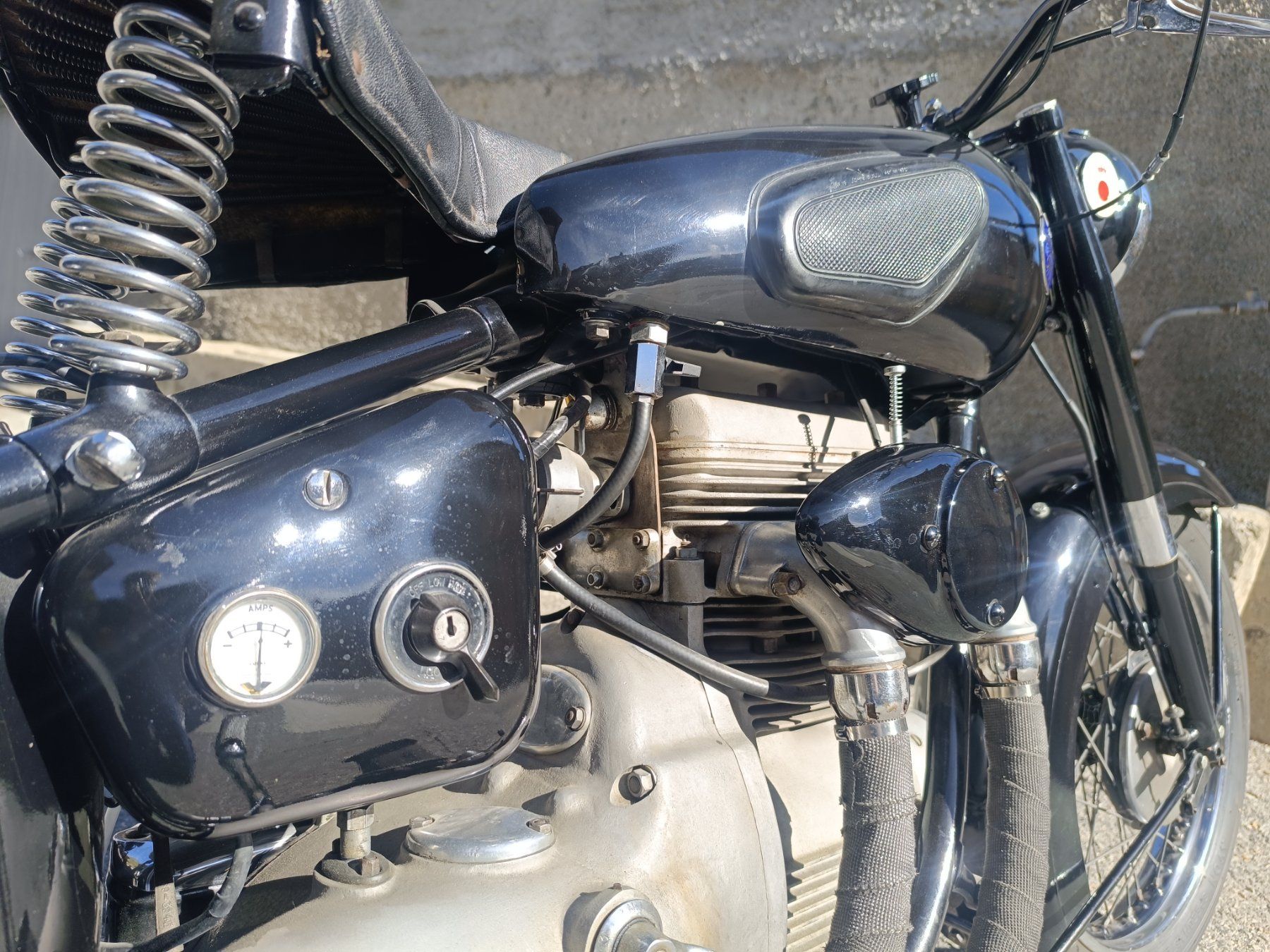 Strada: Kultmotorrad Sunbeam S8, 1949, Oldtimer, Veteran – Usato da Gampel venduto da HiGlis-Puch-Garage 3