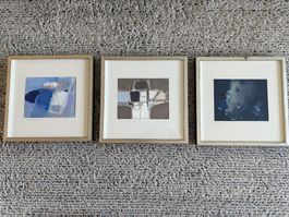 Trilogie von Kunstmaler Hermann Hofmann (1920 - 1996)