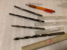 4 HSS Stiftloch Reibahlen & Bohrer, Ø 6.5 & 8.5 GÜHRING etc.