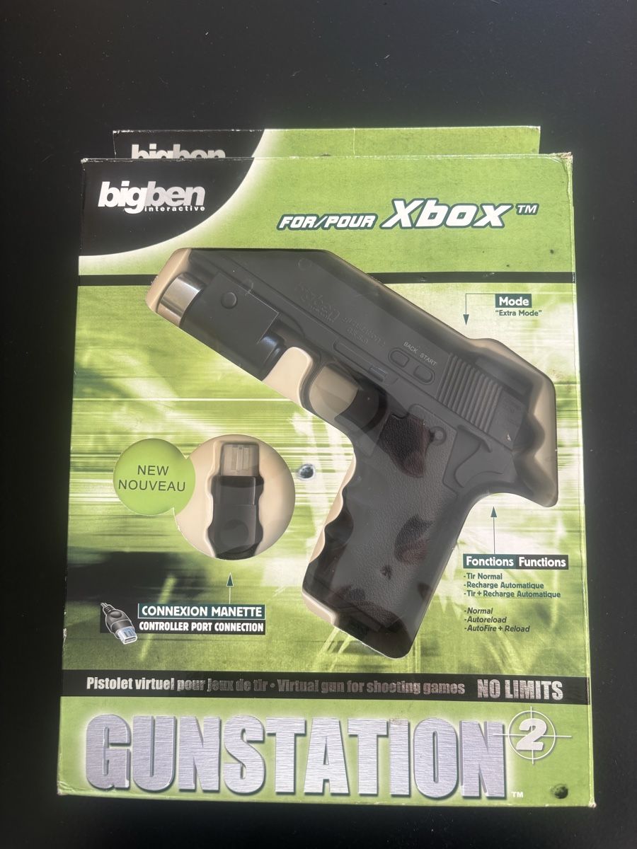 Controller: BigBen Gunstation 2 Lightgun Controller for Xbox in OVP – Nuovo (secondo la descrizione) da Volketswil venduto da 1970rog