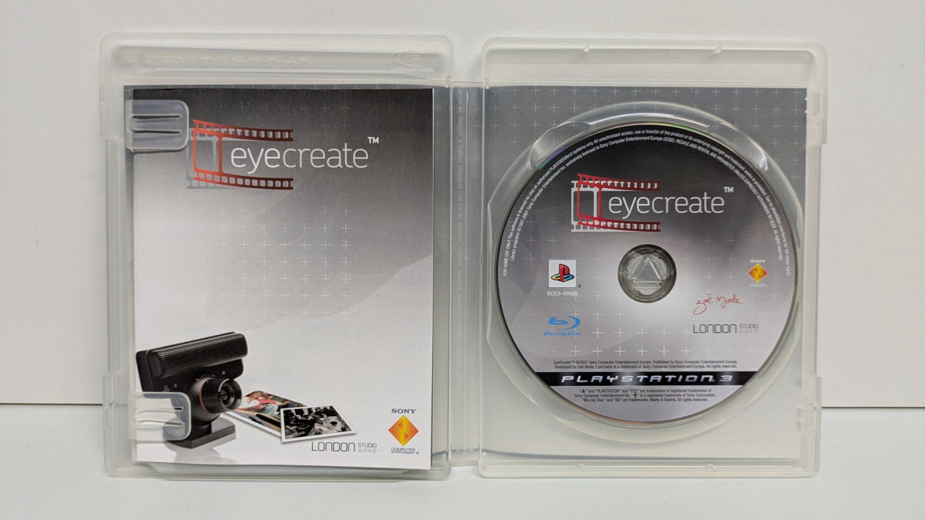 Spiele: Original PlayStation 3 Kamera mit EyeCreate – Gebraucht aus Menziken von mame18 3