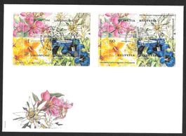 FDC 1033 Gemeinschaftsausgabe CH/Singapur ET 20.09.2001