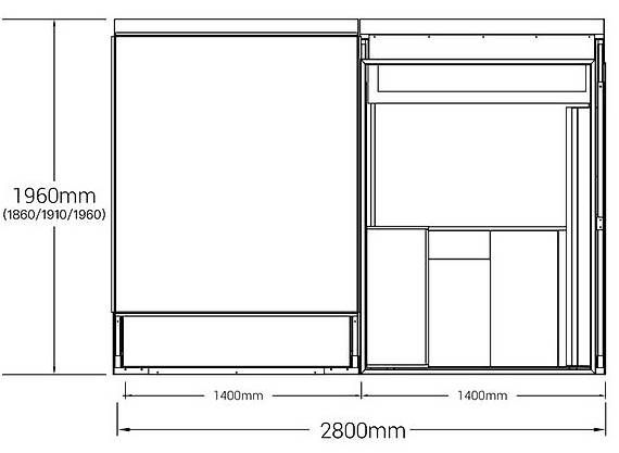 Mobilhome: L2H2 Camper Vanbox - 2  multifunctional modules – Usato da Hinterforst venduto da myBRO 2
