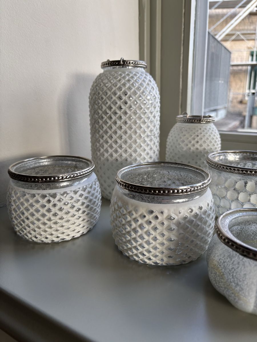 Portacandele: Kerzenständer 6er Set - Weiss – Usato da Teufen AR venduto da Alex2380 1
