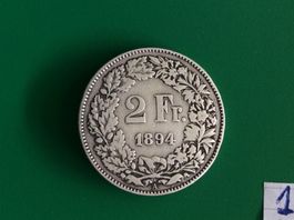 2 francs  1894  Belle