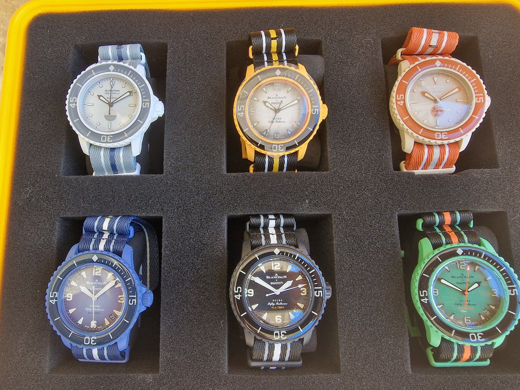 Blancpain Uhren: Blancpain x Swatch Full set 6 pces – Gebraucht aus Vevey von luc9