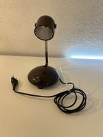 Vintage Tischlampe Braun aus den 1970er Jahren 