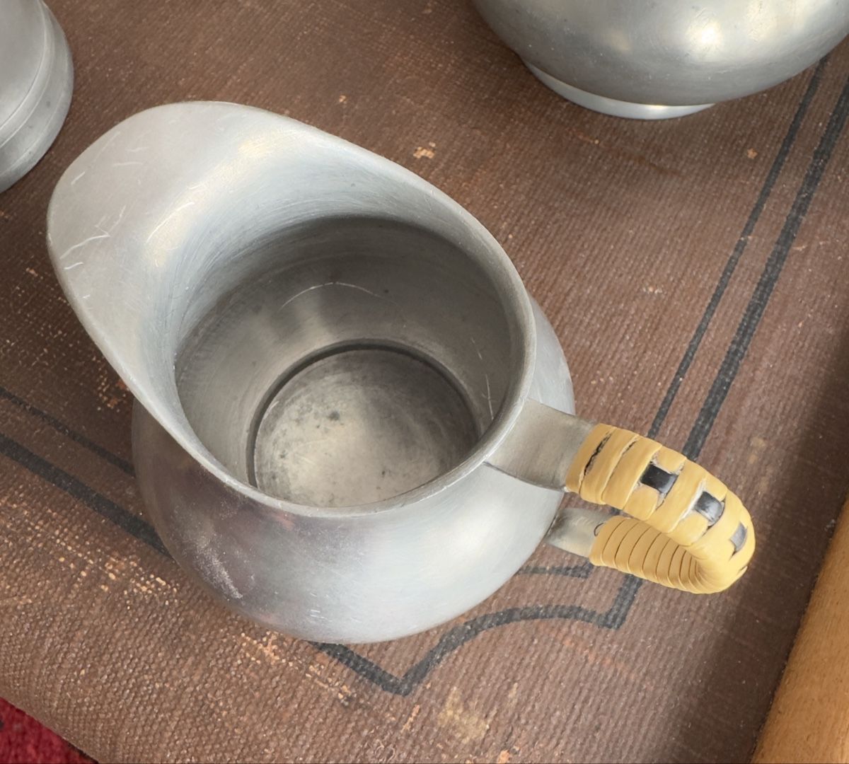 Set di piatti: Antikes Pewter Zinnset Cornish/James Dixon – Usato da Rüti ZH venduto da MapleLeaf62 1