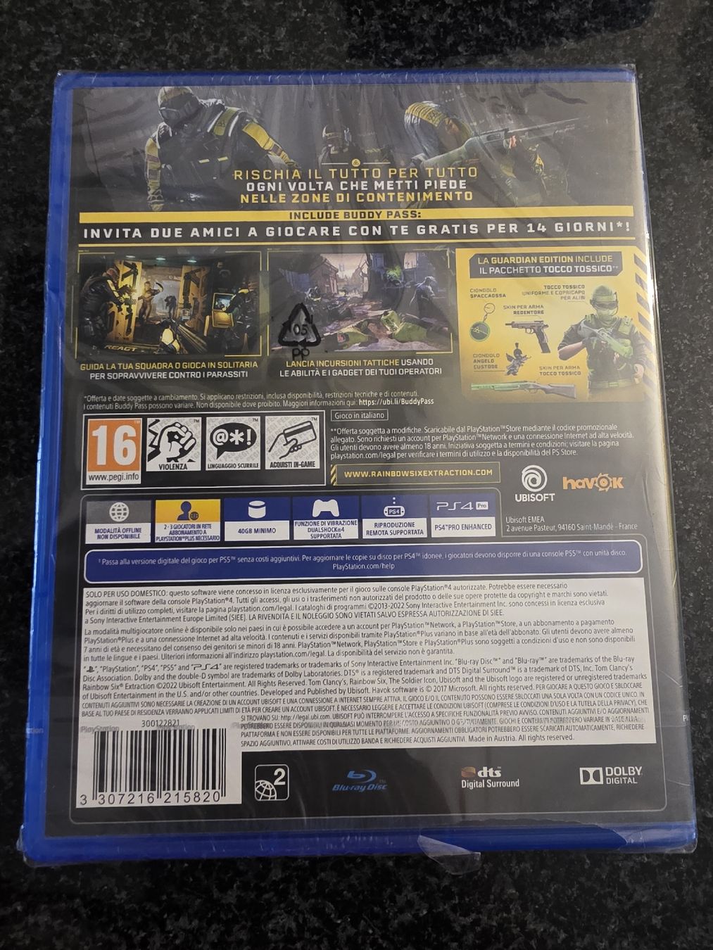 Giochi: Rainbow Six Extraction PS4 (neuf) – Nuovo e nell'imballaggio originale da Chavornay venduto da Crash37 1
