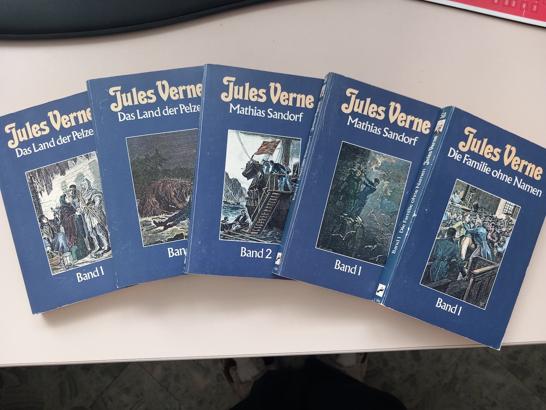 Libri: Jules Verne Collection - 5 Exemplare – Usato da Lindau venduto da san_kg2j