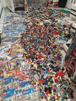 lego Steine mit baueinleitung Konvolut 