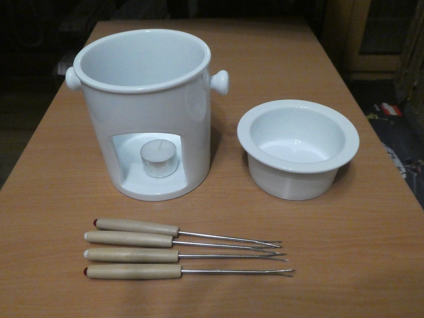 Set di piatti: Schoko-Fondue Set – Nuovo (secondo la descrizione) da Dinhard venduto da heidibei 2