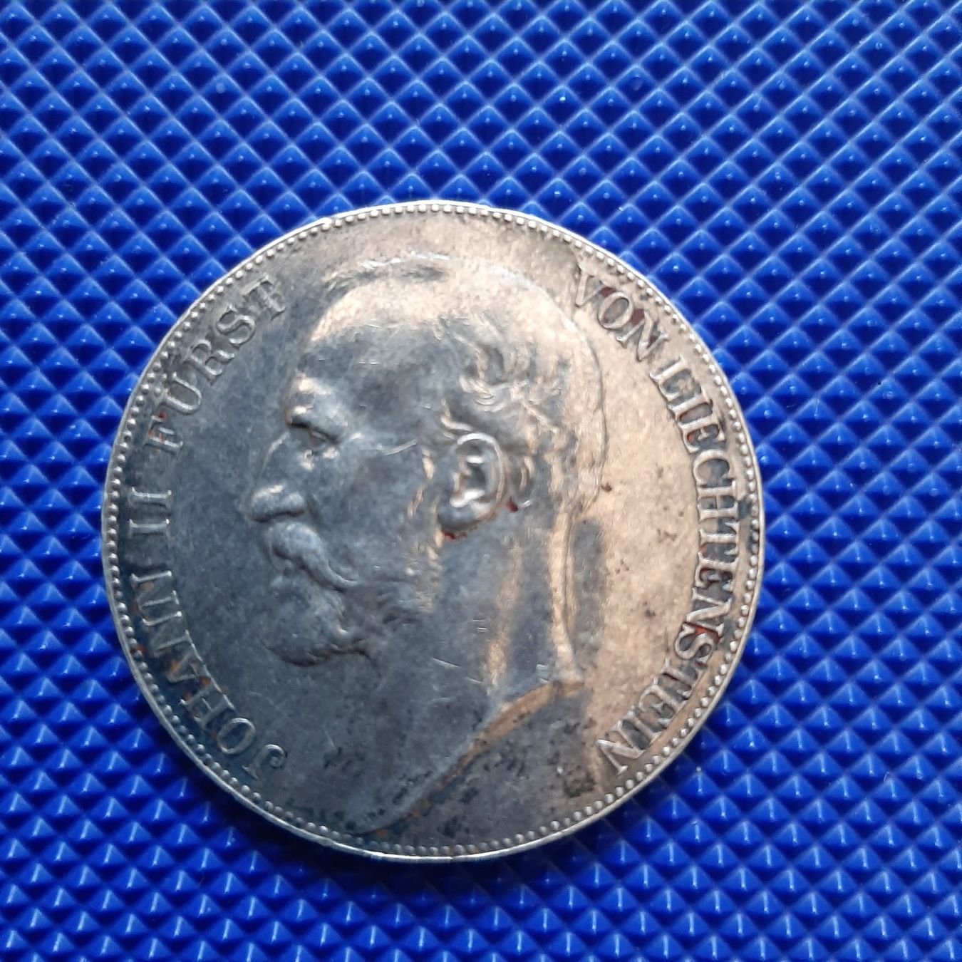 Tutti le monete: 5 Konen 1915 Liechtenstein RARE – Usato da Carouge GE venduto da cecob0909