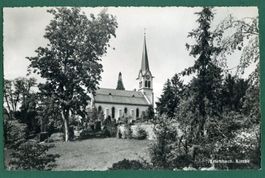 Erlenbach, Kirche, 1958, gelaufen