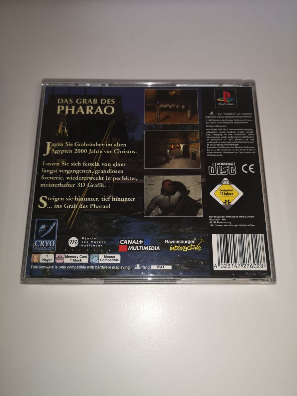Giochi: Das Grab des Pharao (PS1) – Usato da Herisau venduto da Seyashop1 2