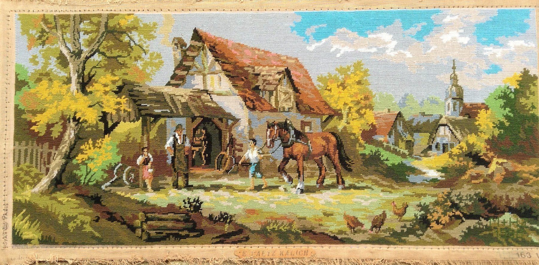 Poster & Bilder: Gobelinbild nach E. Paetz Kalich – Gebraucht aus Alpnach Dorf von MZ001