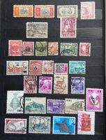 Briefmarken Sammlung Bolivien Peru gebraucht gemischt