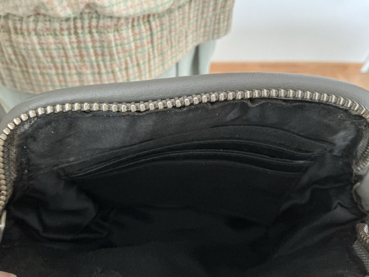 Becksöndergaard Borse da donna: Becksöndergaard Copenhagen Ledertasche Grau Umhängetasche – Usato da Zürich venduto da glueck9 3