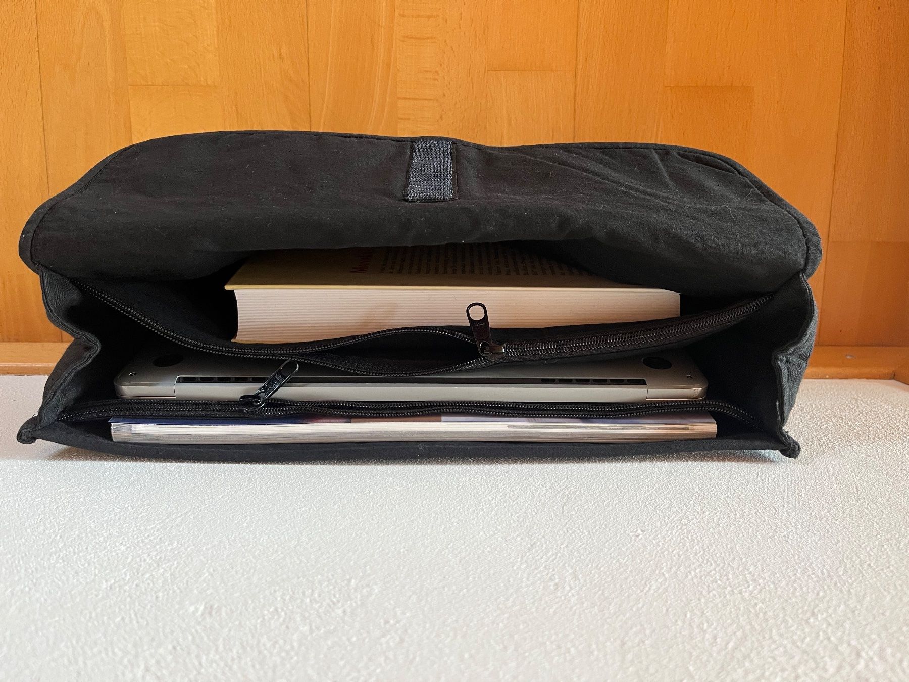 Borse: Laptoptasche aus Stoff mit mehrere Fächer – Usato da Meilen venduto da Fuxia 4