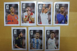 Cola-Sticker WM 2026 - 7 Stück