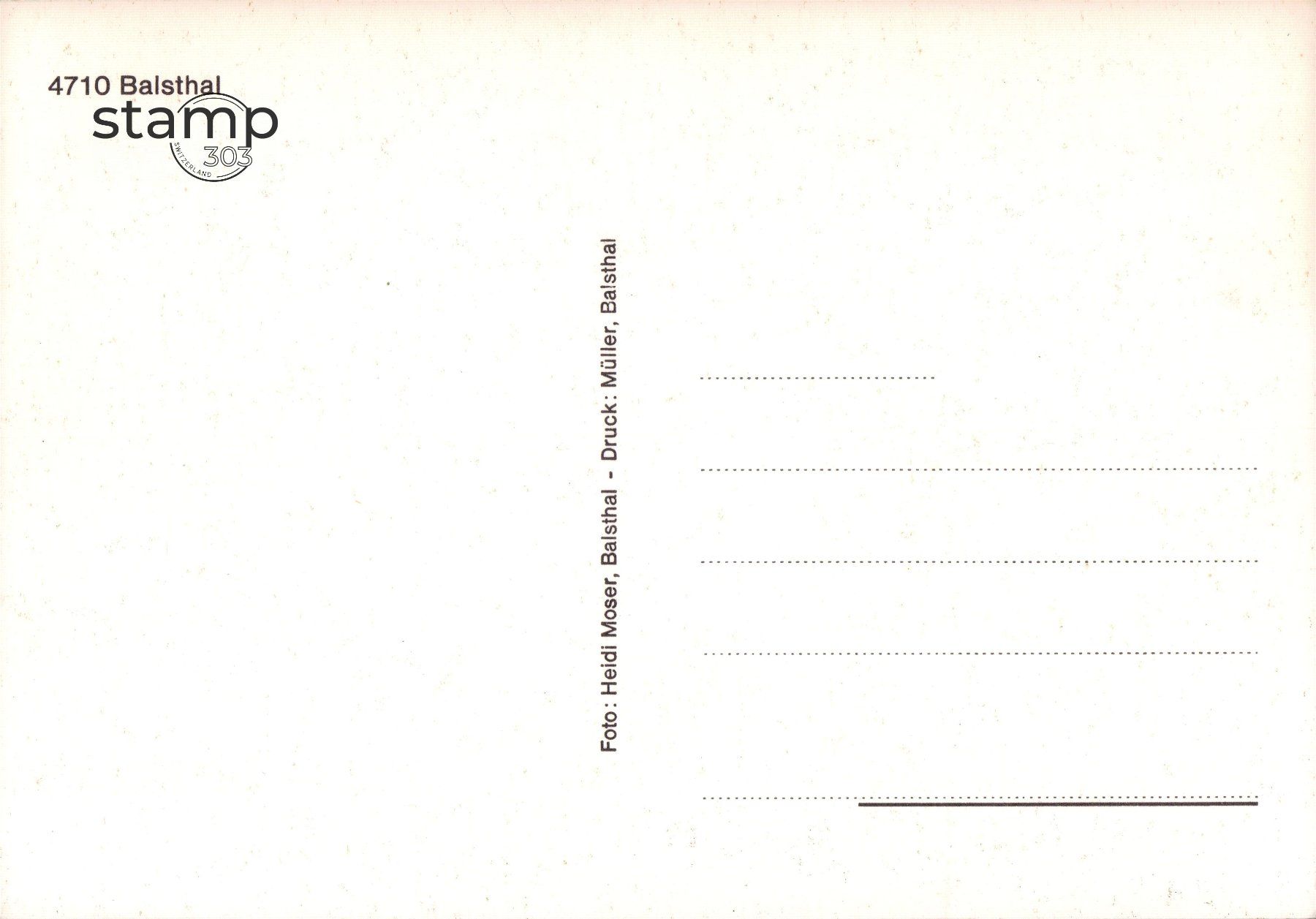 Cartoline postali: AK Balsthal – Usato da Eggersriet venduto da stamp303 1