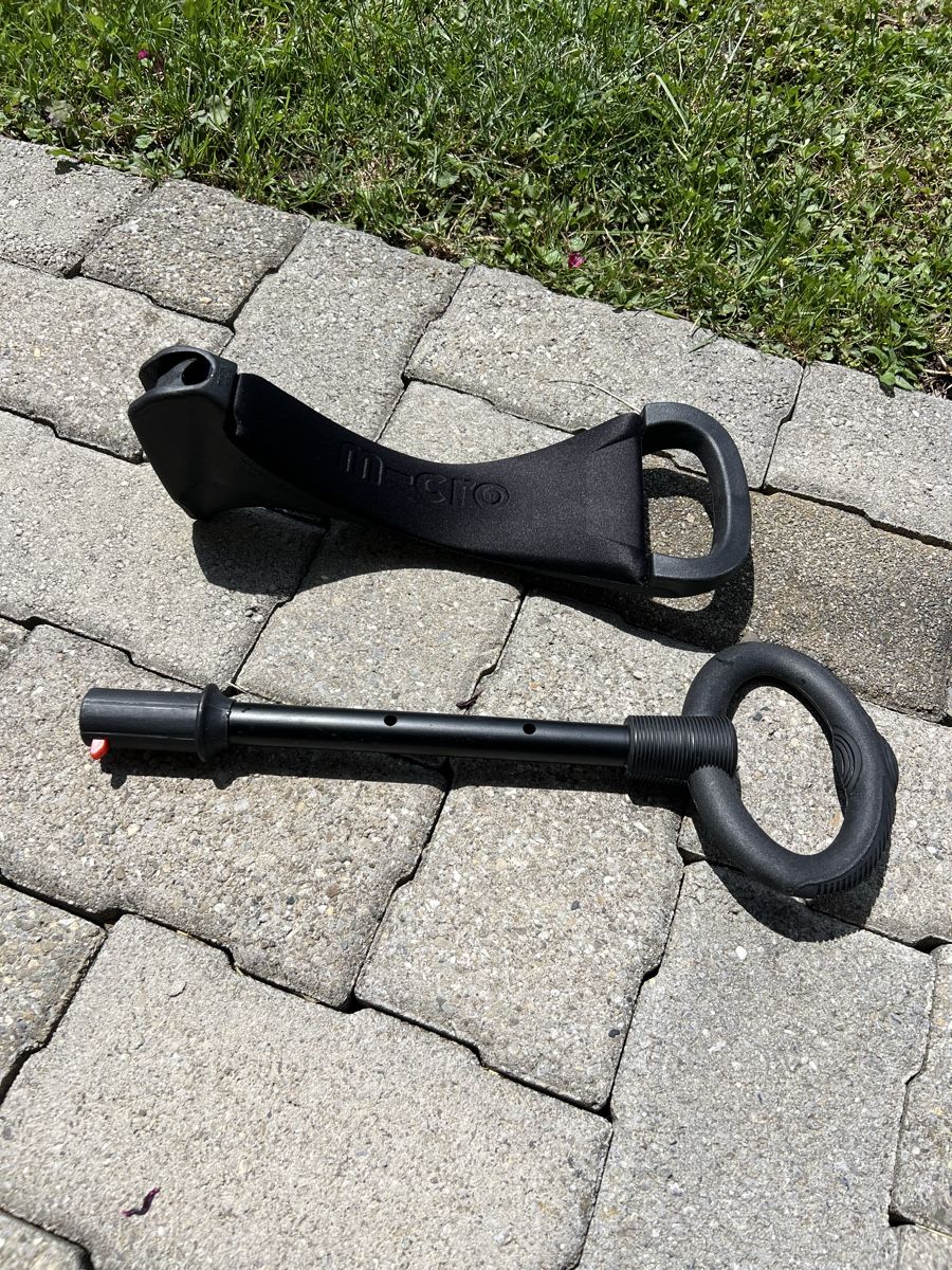 Micro Kickboard: Mini Micro Roller Blau mit Lenker und Sitzteil – Usato da Thun venduto da Biaggi1 2