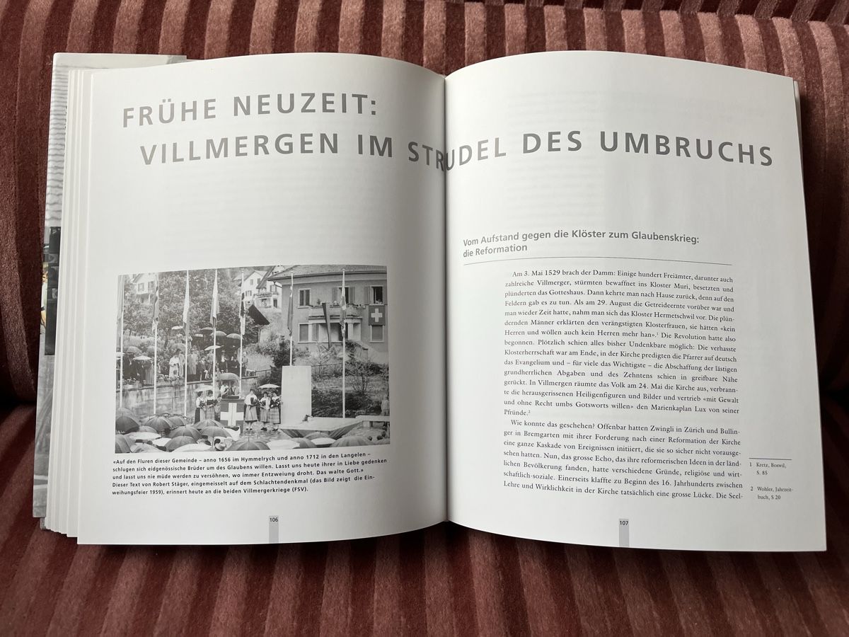 Libri: Villmergen eine Ortsgeschichte – Usato da Hermetschwil - Staffeln venduto da Juergso 2