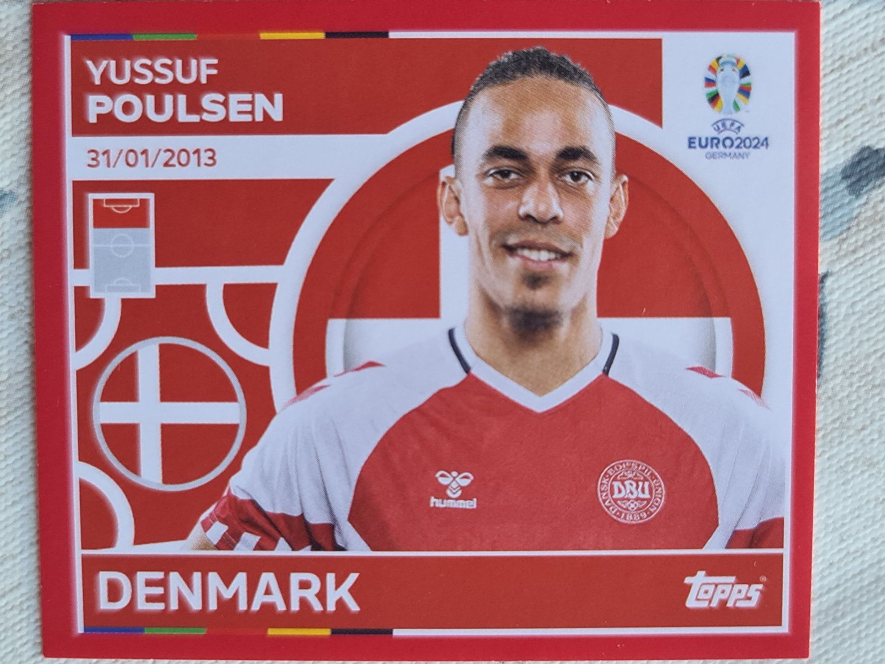 Topps Carte collezionabili: Topps EURO2024 DEN 20 – Nuovo e nell'imballaggio originale da Dintikon venduto da Prime-shop