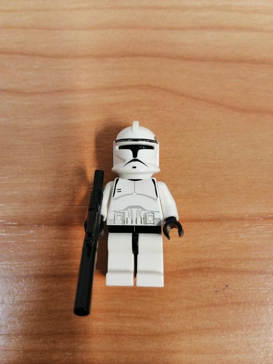 Lego Clone Trooper Phase 1 Black Visor And Pauldron Large Eyes