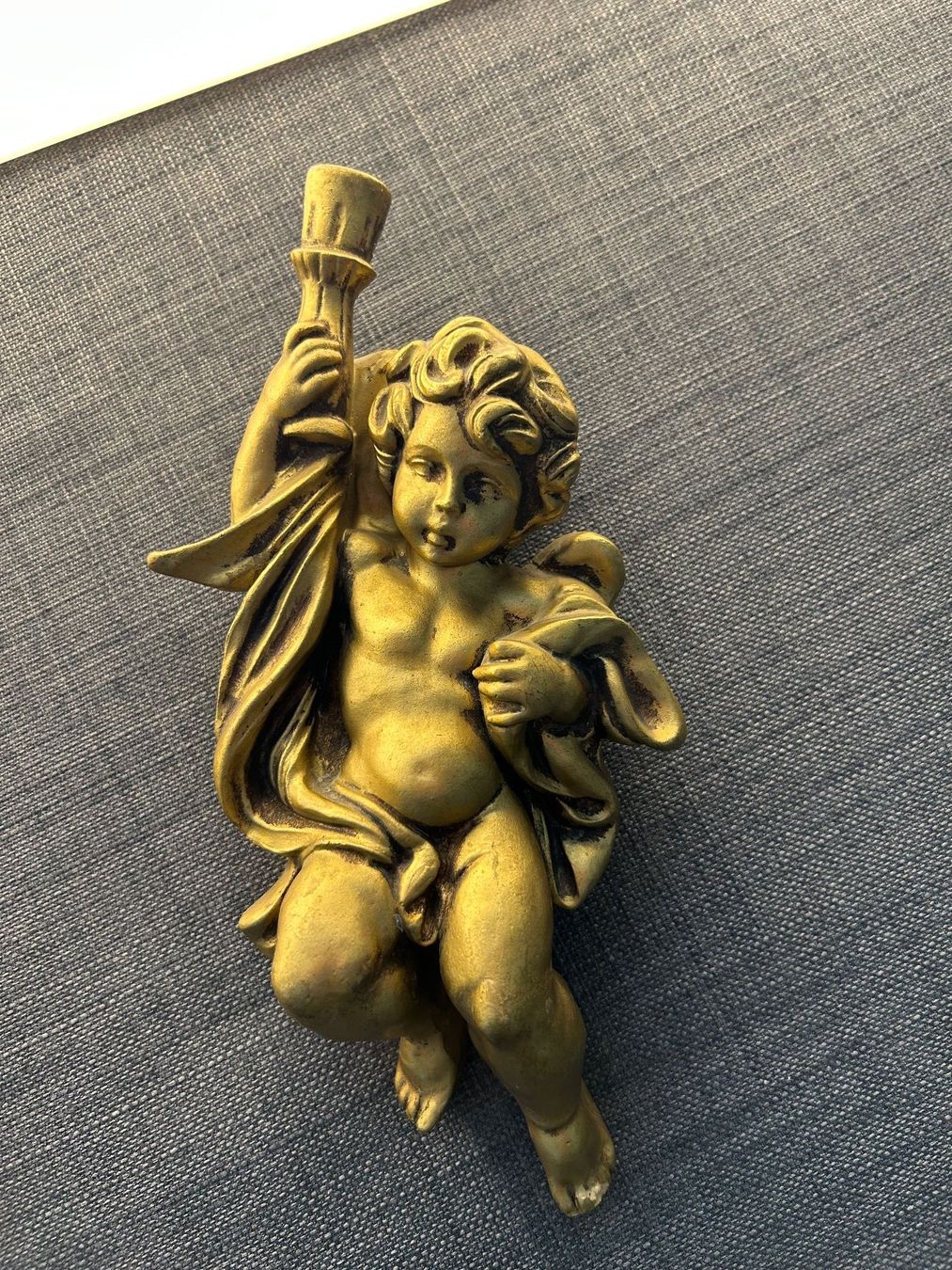 Tutte le decorazioni: Goldene Engel 2 Stück Antik – Usato da Zürich venduto da RUMM 9